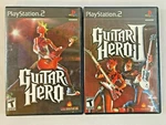 Guitar Hero & Ii Bundle (sony PS2, 2005) Vgc Complete. Fixed Price $9.99.