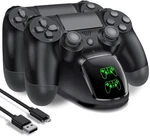 PS4 Controller Charger Dock Station With Charging CABLE,1.8HRS Black-green. Fixed Price $21.82.