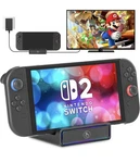 For Nintendo Switch 2 Charging Dock Station Rgb Cooling Fan 4K Hdmi Tv Adapter. Fixed Price $22.99.