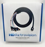 Hd Retrovision Premium Ypbpr Component Video Cable For Playstation 2/3 (PS2/PS3). Fixed Price $40.00.