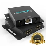 Hdmi Extender Over CAT5 7 Network Lan Ethernet Cable Up To 230FT 1080P 60HZ. Fixed Price $27.96.