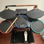 Redoctane Ergonomic Drum Set Rock-band W Dongle Pedal.. Fixed Price $200.00.
