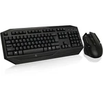 Iogear Kaliber Gaming Wireless Keyboard And Mouse Combo, GKM602R. Fixed Price $30.00.