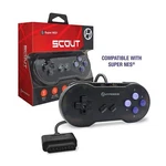 Hyperkin "scout" Premium Controller For Super Nes, Retron 2, 3 - Space Black. Fixed Price $17.98.