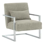 Armen Living Skyline Modern Fabric Upholstered Accent Chair Gray. Fixed Price $309.01.