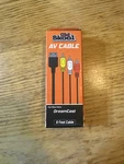 Sega Dreamcast - Av (6' Cable) Old Skool. Fixed Price $9.99.