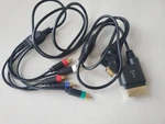 Power Microsoft Xbox 360 Nintendo Wii Sony Playstation 2 Multi Component Cable. Fixed Price $10.98.