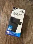 Nexigo PS5 Headphone Holder, Mini Hanger With Supporting Bar - Black. Fixed Price $6.00.
