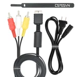Power Cord And Av Cable For PS1 PS2 PS3, Ac Compatible. Fixed Price $18.99.