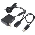 Usb Charger Ac Power Supply Adapter Cable For Xbox 360 Console Kinect Sensor. Fixed Price $12.08.