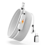 Syntech Link Cable 20 Ft Compatible Oculus/meta Quest 3/3S,2/PRO/PICO 4 - White. Fixed Price $21.95.
