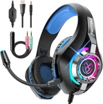 Tatybo XW1 Gaming Headset For PS4 PS5 Xbox One Switch With Noise Canceling Mic. Fixed Price $16.00.