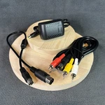 Sega Genesis 32X Cables For Model 1 - Link Cable, Power Cord, & Av New. Fixed Price $25.00.
