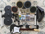 Nintendo Wii Rock Band 3 Pro Drums Cymbals Kit 96911 Dongles Fender Tested. Fixed Price $525.00.