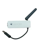 Microsoft Xbox 360 Wireless Network Adapter White Broken Hinge - Tested. Fixed Price $19.99.