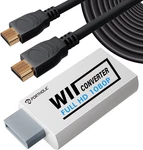 To Hdmi Converter 1080P With 5FT/1.5M High Speed Cable WII2 Adapte. Fixed Price $22.85.