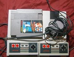 Nintendo NES-001 Console Bundle Controllers NES-002 NES-003 Mario/duckhunt. Fixed Price $108.87.