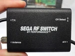 Sega Switch (by Performance), Model P-044, Black, Original Box. Fixed Price $5.98.