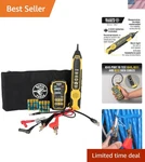 Comprehensive Cable Tester & Tone Generator Kit - RJ45, RJ11, RJ12 Compatible. Fixed Price $287.99.