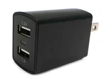 Dual Usb 2.1A Travel Wall Charger Adapter - Black. Fixed Price $9.53.