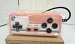 Micro Usb Famicom Style Retro Pink Controller 4 Button, D-pad, New!. Fixed Price $7.19.
