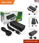 Wireless Gaming Experience With Xbox 360 Slim Quiet Ac Charger & Power Adapter. Fixed Price $31.99.
