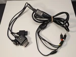 Gigaware 26-1434 Universal Composite & S-video Cable For PS2 PS3, Wii Xbox 360. Fixed Price $10.00.