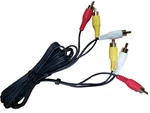 Audio Video Cables With Red, White, And Yellow Rca Component Connectors (6 Ft). Fixed Price $8.99.