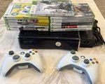 Xbox 360 Slim 4GB Console Bundle 2 Controllers 11 Games Tested. Fixed Price $129.99.