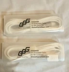 Set Of 2 Global Game Gear GGG0009 4M Extension Cables For Wii Controller. Fixed Price $20.00.