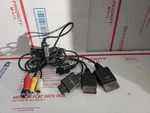 Mad Catz Multi Av S-video Audio Cable PS1 PS2 PS3 Xbox Gamecube N64 360 T6#203. Fixed Price $20.93.