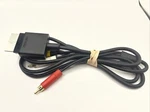 Official Oem Microsoft Xbox 360 Av Composite Audio/video Cable Rca Black Vgc. Fixed Price $8.00.
