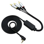 Av Tv Cable Rca Audio Video For Sony Psp Slim 2000 3000 Television T1Y2. Fixed Price $6.48.