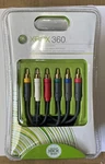 New Microsoft Xbox 360 Component Hd Av Cable Oem Factory Sealed B4V-00004. Fixed Price $14.41.