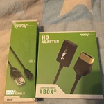 Hd Adapter For Xbox Plus 6FT Break Away Cable. Fixed Price $24.00.
