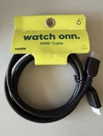Onn Hdmi Cable 6FT High Speed 4K Compatible Tv PS4 Xbox Monitor. Fixed Price $10.50.