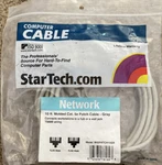 Startech 10FT Gray Molded CAT5E Utp Patch Cable - Category New. Fixed Price $9.25.