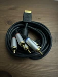 Official Oem Sony Playstation PS2 PS3 Gold Tip Component Hd Av Cable Tested. Fixed Price $64.95.