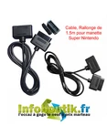 Cable, Extension 1.5M For Super Nintendo Famicom Snes Controller. Fixed Price $11.01.