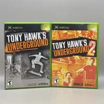 Tony Hawk's Underground + 2 Xbox Game Lot Of - Complete W/ Manuals. Fixed Price $20.00.