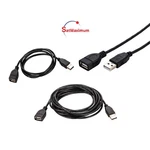 Usb 2.0 Extension Cable Black Am To Af Super Speed Cord 3-15FT Multi-pk Lot. Fixed Price $101.79.