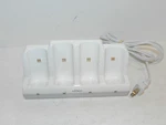 Wii Nyko Controller Charge Station Quad 87060-A50 White Dock 4. Fixed Price $14.00.