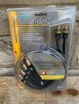 Monster Video Audio Cable With Kit Meter 6 Foot #123103-00 Nib. Fixed Price $24.20.