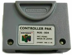 N64 Controller Pak NUS-004 Oem Official Nintendo Memory Card Tested Clean. Fixed Price $11.00.