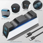Led PS4 Controller Charger Dock Playstation, Charging Joystick Stand. Fixed Price $14.99.