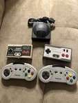 Nintendo Super Snes Wireless Controller Lot Akklaim Docs. Fixed Price $49.99.