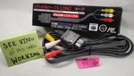 Official Hori Snes Super Nintendo N64 Gold Composite Video Av Cable Gamecube. Fixed Price $59.99.