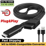 To Converter Adapter HD1080P WII2HDMI Video Cable For Pc Hdtv. Fixed Price $12.99.
