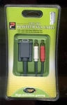 Playtech Vga Cable Av Rca For Xbox 360 Use Monitor Brand New 2E. Fixed Price $9.33.