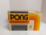 Vintage 1970S Atari Pong Home Video Game Console Box With Paperwork. Fixed Price $274.99.